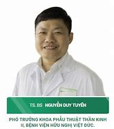 Trưởng Khoa Phẫu Thuật Thần Kinh Bệnh Viện Việt Đức